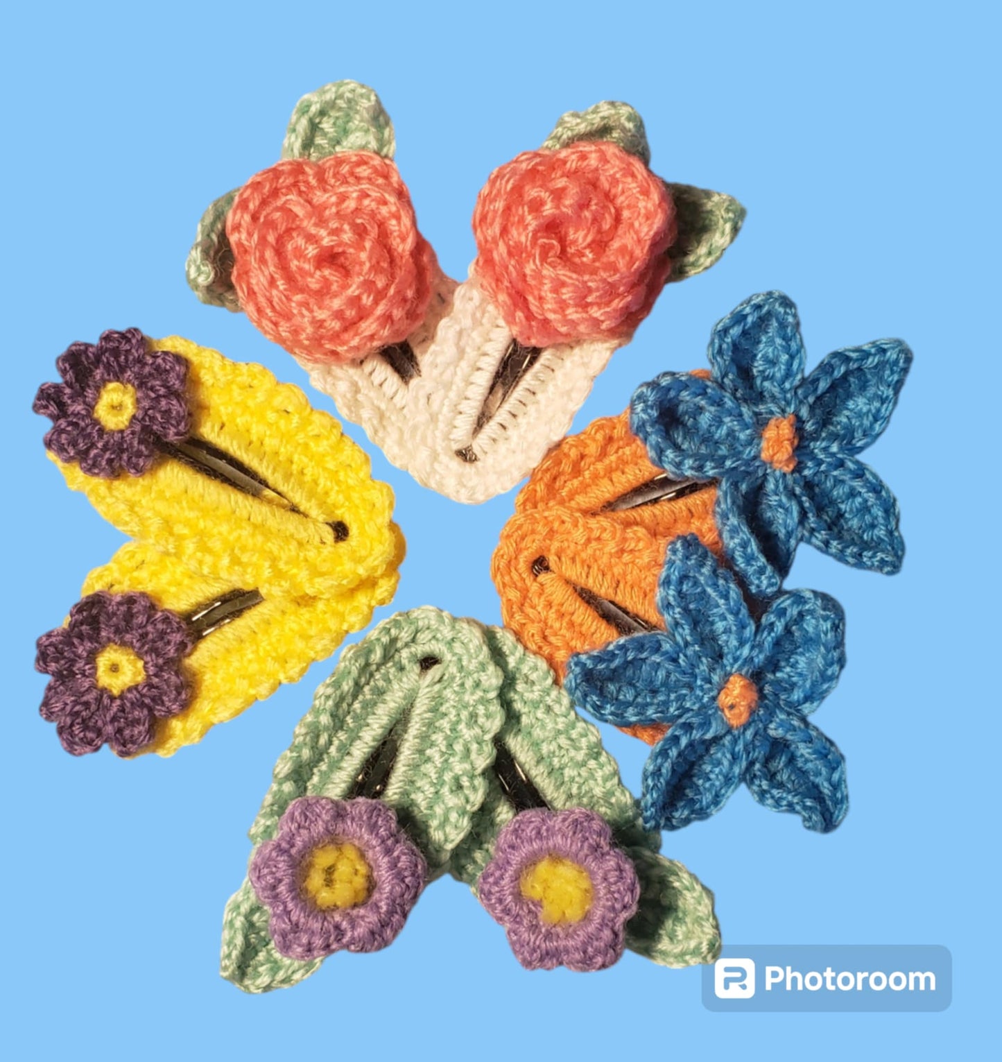 Flower Hair Klips
