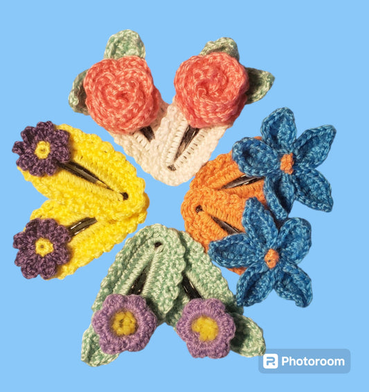 Flower Hair Klips