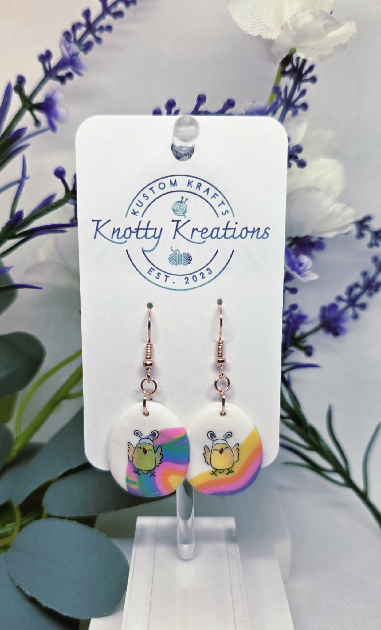 Easter Klay Earrings