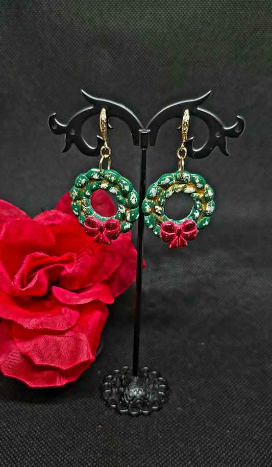 Christmas Klay Earrings