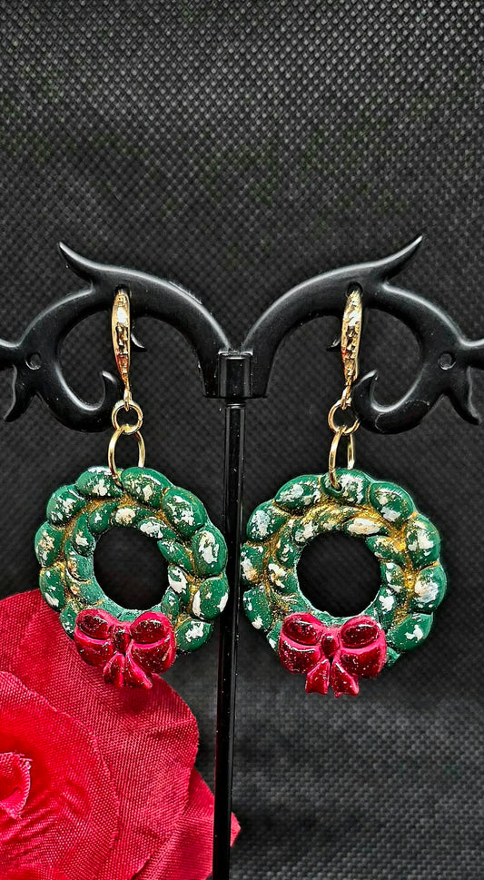 Christmas Klay Earrings