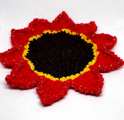 Christmas Poinsettia Koaster Set