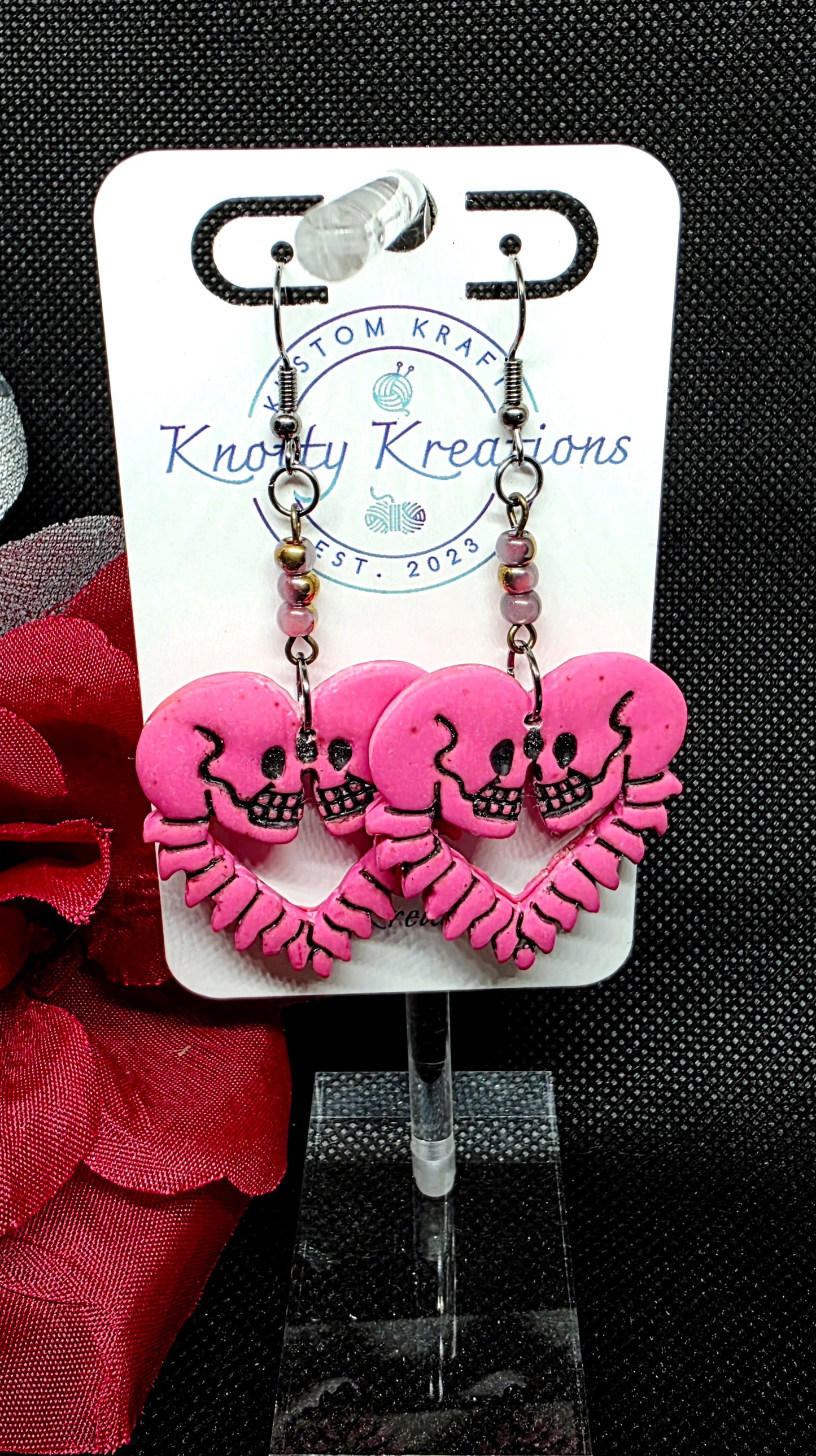 Valentine Klay Earrings