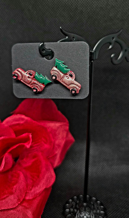 Christmas Klay Earrings
